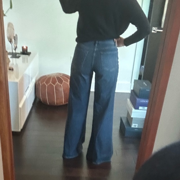 FRAME Le Palazzo High Rise Wide Leg Jeans Sz. 27 - Picture 3 of 10